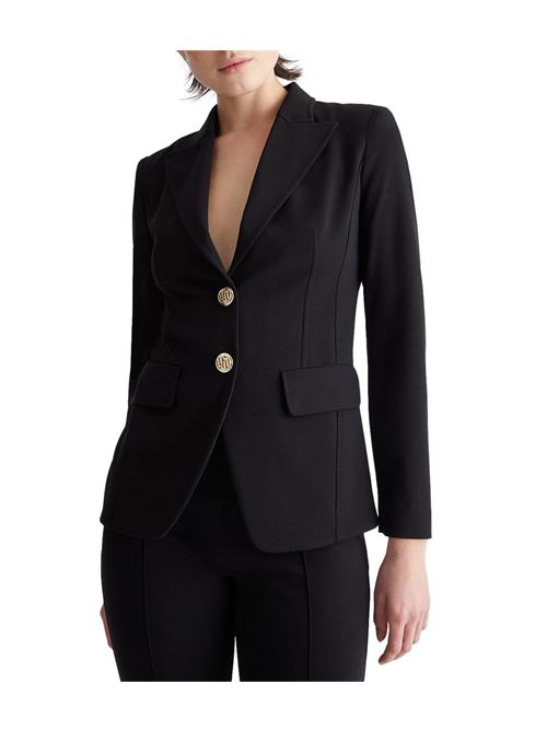 Giacca donna  con due bottoni nera LIU JO | CA4045-J193022222